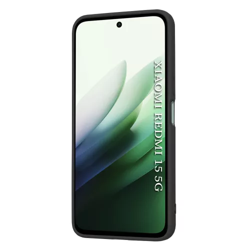 Techsuit - SoftFlex szilikon tok - Xiaomi Redmi 15 4G / Redmi 15 5G - Fekete