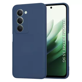   Techsuit - SoftFlex szilikon tok - Xiaomi Redmi 15 4G / Redmi 15 5G - Sötétkék