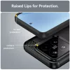 Techsuit - Carbon szilikon tok - Xiaomi 15T Pro - Fekete