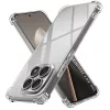 Techsuit - Shockproof Átlátszó Ütésálló Szilikon tok - Xiaomi 15T - Átlátszó