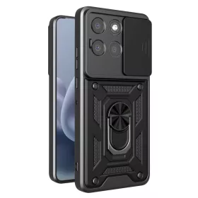   Techsuit - CamShield ütésálló tok - Motorola Moto G86 Power - Fekete