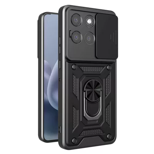 Techsuit - CamShield ütésálló tok - Motorola Moto G86 Power - Fekete