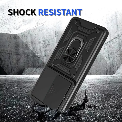 Techsuit - CamShield ütésálló tok - Motorola Moto G86 Power - Fekete