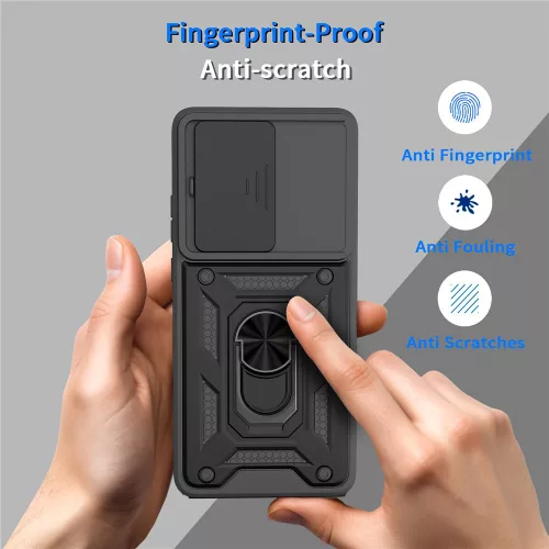 Techsuit - CamShield ütésálló tok - Motorola Moto G86 Power - Fekete