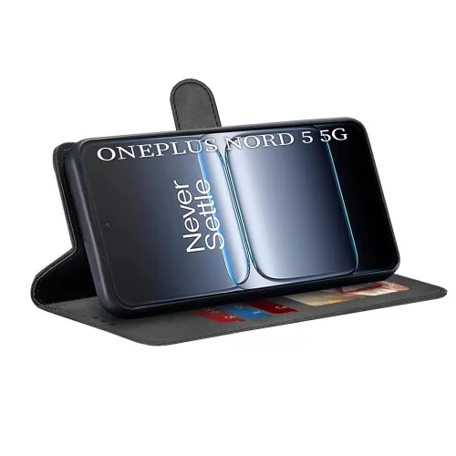 Techsuit - Diary Book kinyitható tok - OnePlus Nord 5 - Fekete