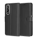 Techsuit - Leather Folio - OnePlus Nord 5 - Black