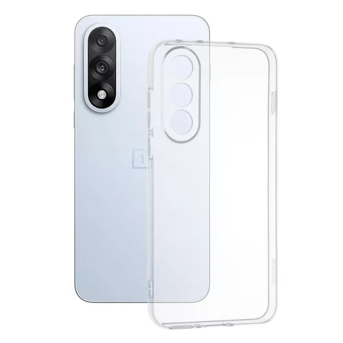 Techsuit - Clear Silicone tok - OnePlus Nord 5 - Átlátszó