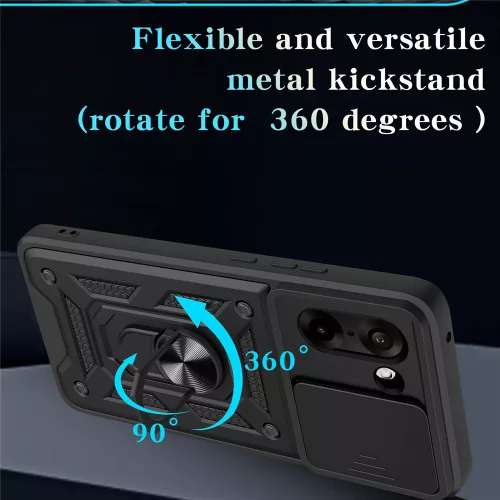 Techsuit - CamShield ütésálló tok - OnePlus Nord CE5 - Fekete