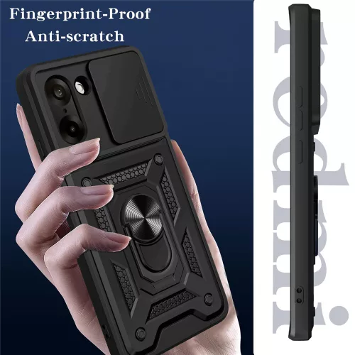 Techsuit - CamShield ütésálló tok - OnePlus Nord CE5 - Fekete