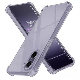  Techsuit - Shockproof Átlátszó Ütésálló Szilikon tok - OnePlus Nord CE5 - Átlátszó fekete