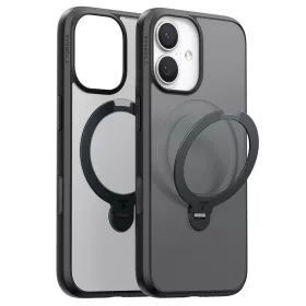 Torras - Ostand Spin MagSafe Series tok - iPhone 17 - Fekete