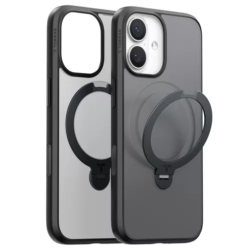 Torras - Ostand Spin MagSafe Series - iPhone 17 - Black