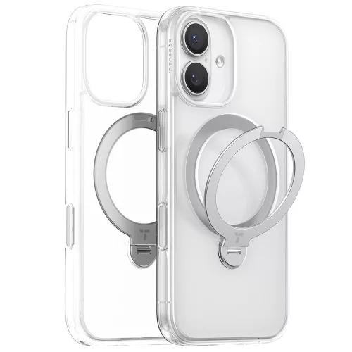Torras - Ostand Spin MagSafe Series - iPhone 17 - Clear