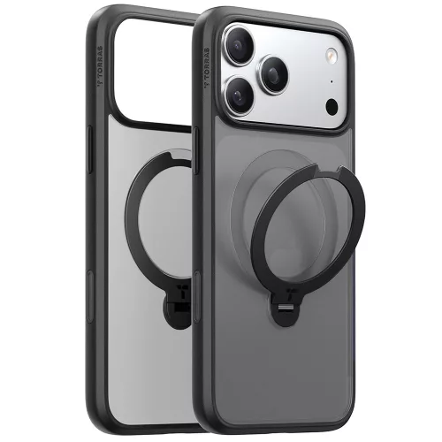 Torras - Ostand Spin MagSafe Series - iPhone 17 Pro Max - Black