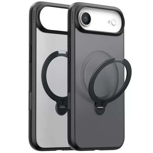 Torras - Ostand Spin MagSafe Series - iPhone 17 Air - Black