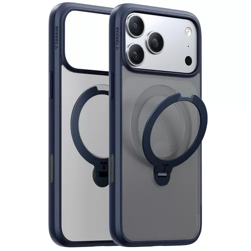 Torras - Ostand Spin MagSafe Series - iPhone 17 Pro Max - Navy Blue
