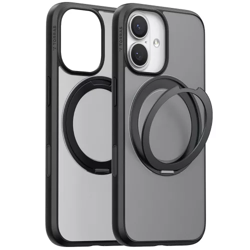 Torras - Ostand Pro MagSafe Series - iPhone 17 - Black