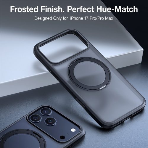 Torras - Ostand Pro MagSafe  Series tok - iPhone 17 Pro - Fekete