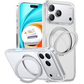   Torras - Ostand Pro MagSafe  Series tok - iPhone 17 Pro - Átlátszó