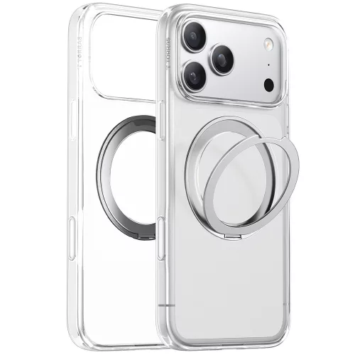 Torras - Ostand Pro MagSafe  Series - iPhone 17 Pro - Clear