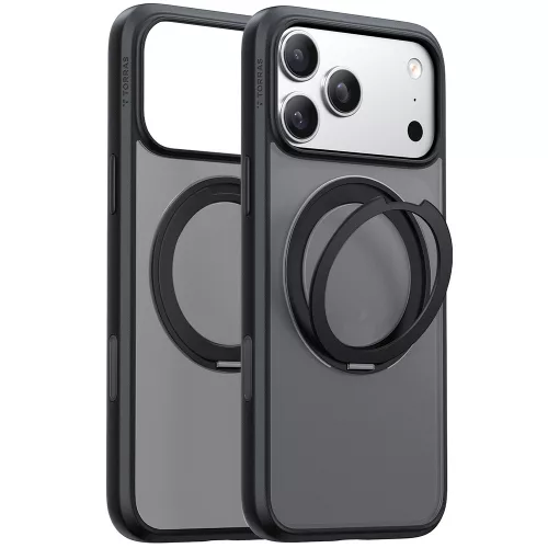 Torras - Ostand Pro MagSafe  Series - iPhone 17 Pro Max - Black