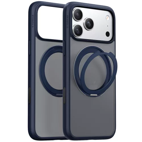 Torras - Ostand Pro MagSafe  Series - iPhone 17 Pro Max - Navy Blue