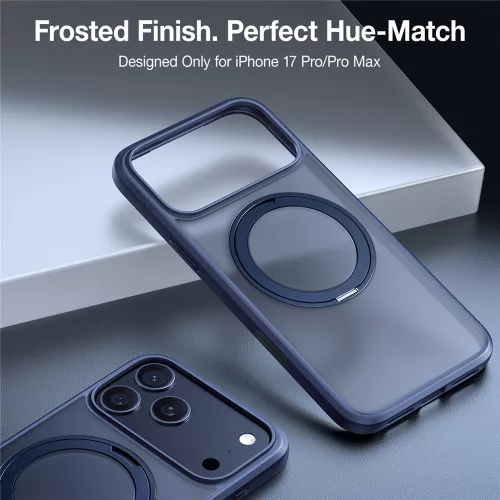 Torras - Ostand Pro MagSafe  Series - iPhone 17 Pro Max - Navy Blue