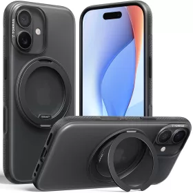 Torras - Ostand R Fitness Series tok - iPhone 17 - Fekete