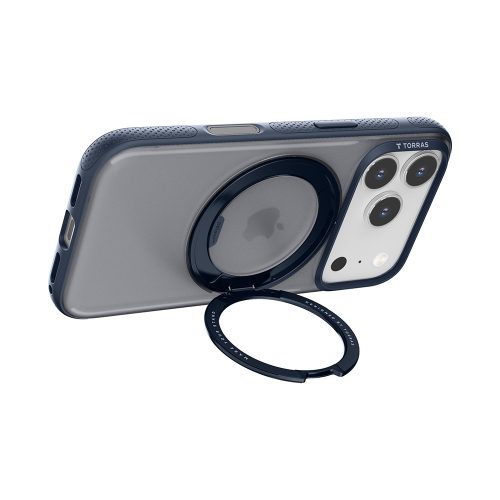 Torras - Ostand R Fitness Series tok - iPhone 17 Pro - Sötétkék