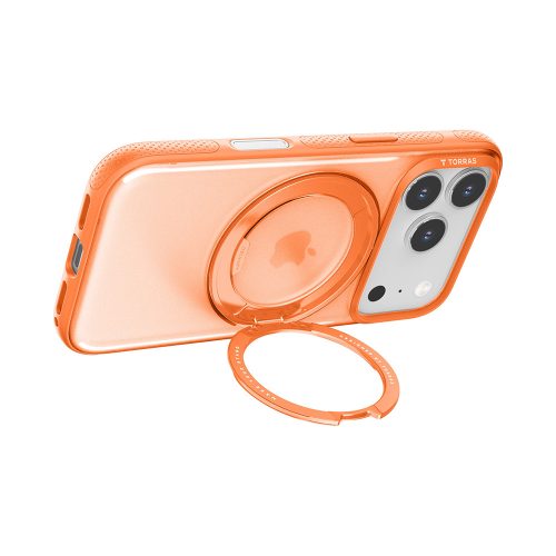 Torras - Ostand R Fitness Series tok - iPhone 17 Pro - Narancssárga