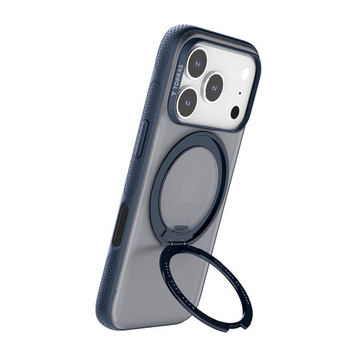 Torras - Ostand R Fitness Series tok - iPhone 17 Pro Max - Sötétkék
