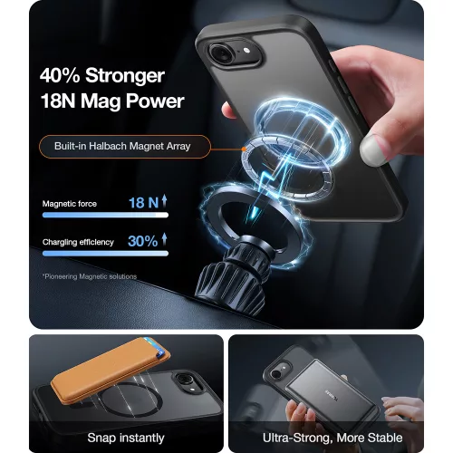 Torras - Guardian Magnetic Series - iPhone 17 Air - Clear
