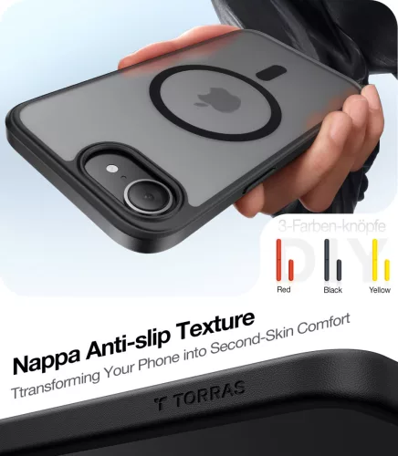 Torras - Guardian Magnetic Series - iPhone 17 Air - Clear