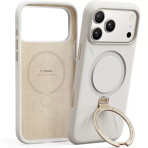 Torras - QPRO Silicone Series - iPhone 17 Pro Max - White