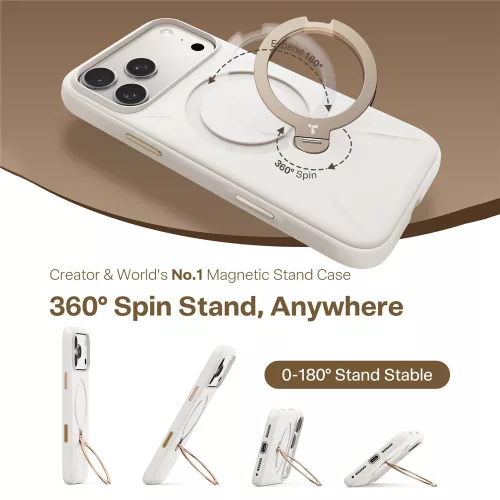 Torras - QPRO Silicone Series - iPhone 17 Pro Max - White