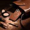 Torras - QPRO Leather Series - iPhone 17 Pro - Brown