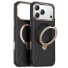 Torras - QPRO Leather Series - iPhone 17 Pro Max - Black