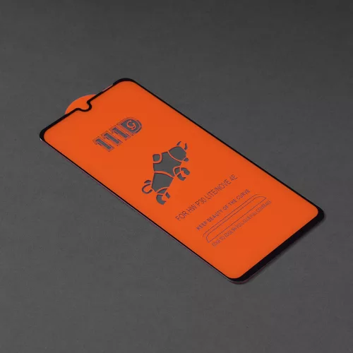 Techsuit - 111D Full Cover / Full Glue üvegfólia - Huawei P30 Lite / P30 Lite New Edition - Fekete