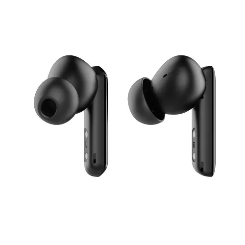 Spigen - Wireless Earbuds SA2402 (ASD07888) - Bluetooth 5.3, Active Noise Cancelling, Microphone, Low Latency, Audio App - Black