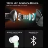 Spigen - Wireless Earbuds SA2402 (ASD07888) - Bluetooth 5.3, Active Noise Cancelling, Microphone, Low Latency, Audio App - Black