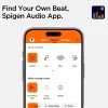 Spigen - Wireless Earbuds SA2400 (ASD07886) - Bluetooth 5.3, Active Noise Cancelling, Microphone, Touch Control, Audio App - Black