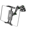 Techsuit - Autós tartó TabbyX (ST1) Tablet/Phone, Hajlítható, 360° Állíthatóság, Univerzális - Black