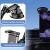 Techsuit - Autós tartó TabbyX (ST1) Tablet/Phone, Hajlítható, 360° Állíthatóság, Univerzális - Black