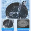 Techsuit - Autós tartó TabbyX (ST1) Tablet/Phone, Hajlítható, 360° Állíthatóság, Univerzális - Black