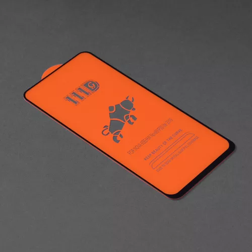 Techsuit - 111D Full Cover / Full Glue üvegfólia - Huawei P40 Lite / P20 Lite 2019 - Fekete széllel