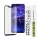 Techsuit - 111D Full Cover / Full Glue üvegfólia - Huawei Mate 20 Lite / Nova 3 / Nova 3i / P Smart Plus - Fekete széllel