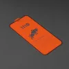 Techsuit - 111D Full Cover / Full Glue üvegfólia - iPhone 12 / iPhone 12 Pro - Fekete