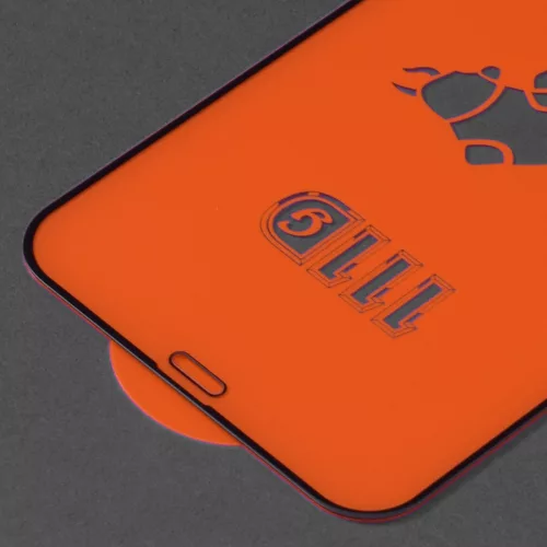 Techsuit - 111D Full Cover / Full Glue üvegfólia - iPhone 12 / iPhone 12 Pro - Fekete