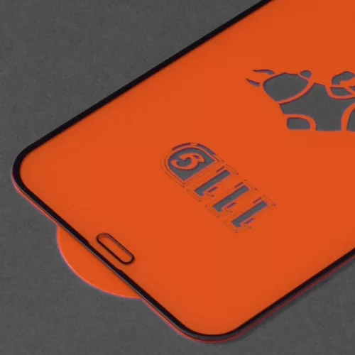 Techsuit - 111D Full Cover / Full Glue üvegfólia - iPhone 12 mini - Fekete széllel
