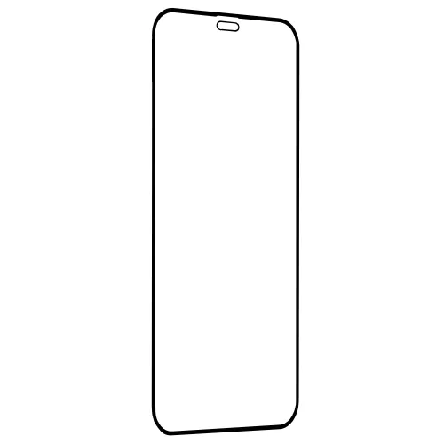 Techsuit - 111D Full Cover / Full Glue üvegfólia - iPhone 12 mini - Fekete széllel